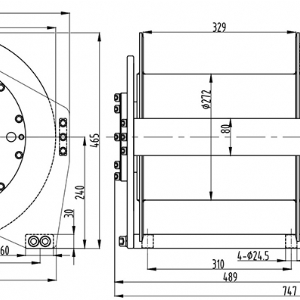 ST-40液壓絞車（加長(zhǎng)款）